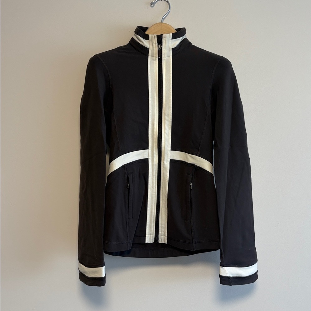 Lululemon mocha espresso brown luon jacket sz 4 new